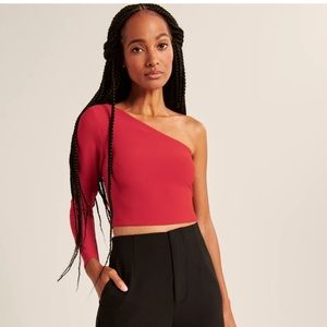 NWT Abercrombie one shoulder top